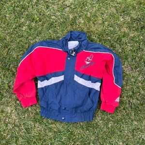 Vtg Genuine Merchandise y2k Cleveland indians warm up Youth size 7